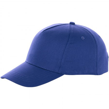 Brunswick 5 panel cap, blue, 27 x d: 19 cm