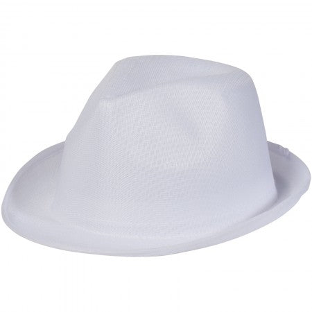 Trilby Hat, white