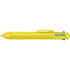 Eight colour plastic ballpen., yellow