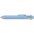 Eight colour plastic ballpen., light blue