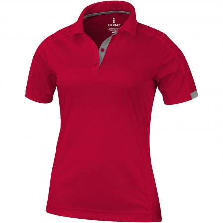 Kiso CF Lds Polo, Red, XS