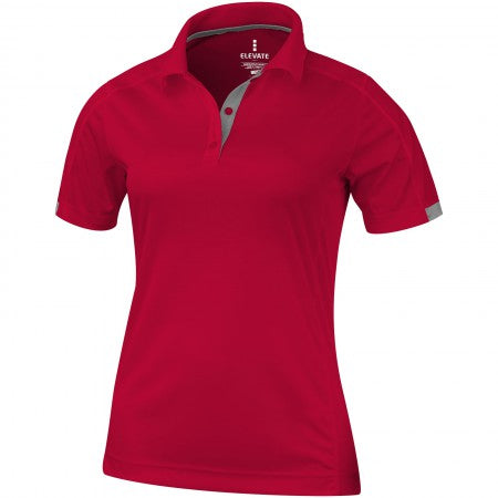 Kiso CF Lds polo,Red,M