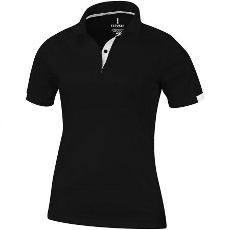 Kiso CF Lds polo,Black,S