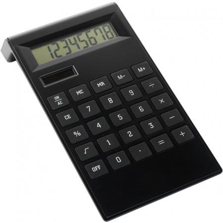 ABS desk calculator, black - BRANIO