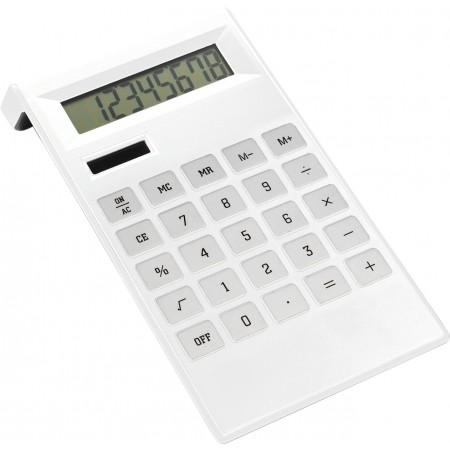 ABS desk calculator, white - BRANIO