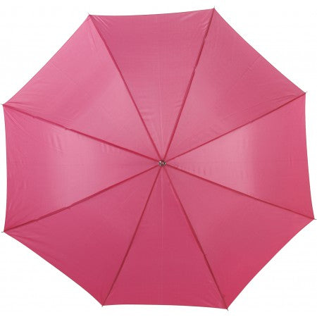 Automatic polyester (190T) umbrella, pink