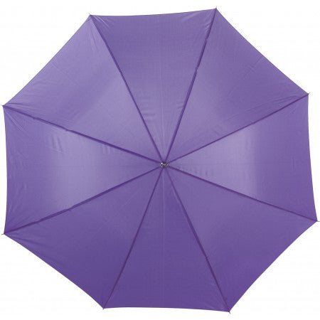 Automatic polyester (190T) umbrella, purple
