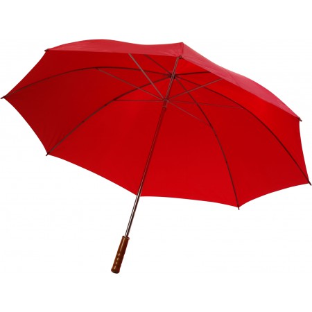Golf umbrella, red