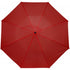Manual foldable polyester (190T) umbrella, red