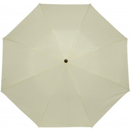 Manual foldable polyester (190T) umbrella, khaki