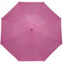 Manual foldable polyester (190T) umbrella, pink