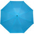 Manual foldable polyester (190T) umbrella, light blue