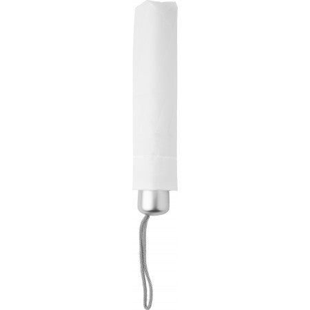 Telescopic umbrella, white