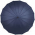 Pongee (190T) manual umbrella, blue