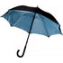 Double canopy umbrella, blue