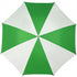 Golf umbrella, green/white