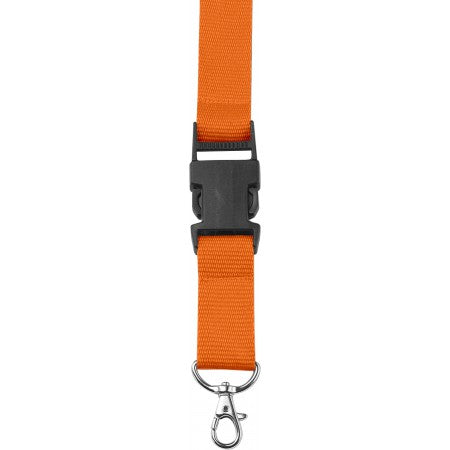 Lanyard and key holder, orange