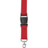 Lanyard and key holder, red