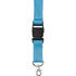 Lanyard and key holder, light blue