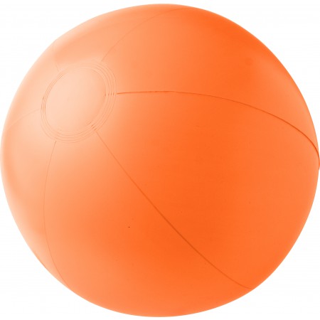 PVC inflatable beach ball, orange