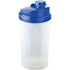 Plastic protein shaker (700ml), blue