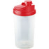 Plastic protein shaker (700ml), red
