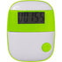 Plastic pedometer with a step counter., lime