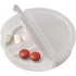 Round pill box, neutral