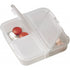 Square pill box, neutral