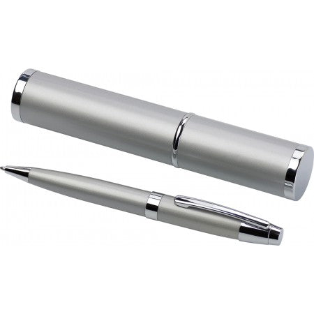 Metal ballpen, silver