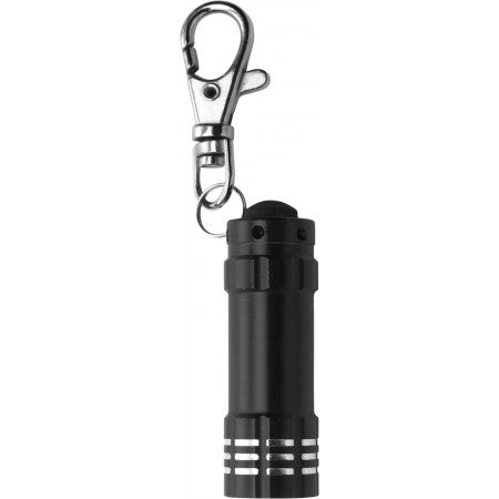 Pocket torch, LED lights, black