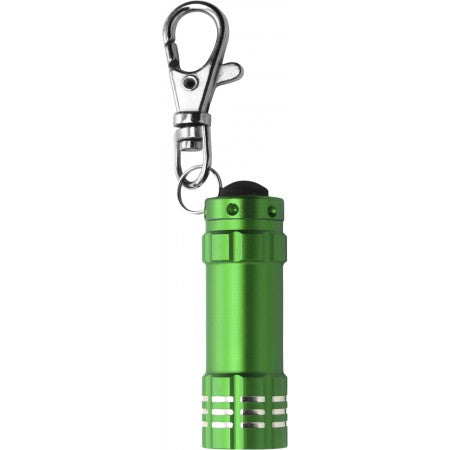 Pocket torch, LED lights, light green