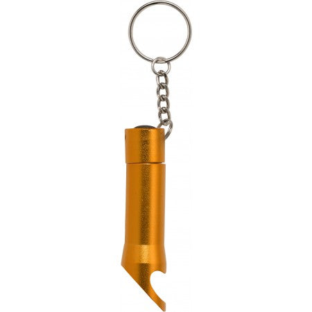 Opener with torch, LED lights, orange