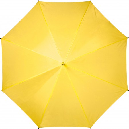 Automatic umbrella., yellow