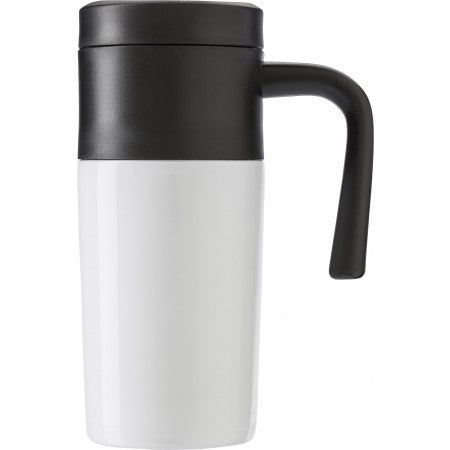 Stainless steel mug (330ml), white