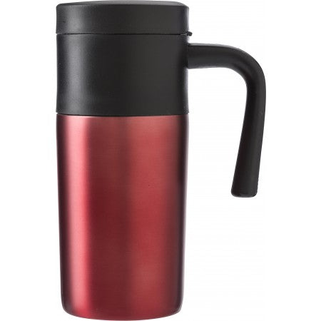 Stainless steel mug (330ml), red