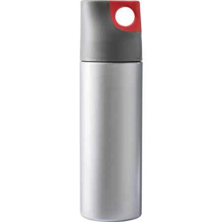 Double walled, leak-proof, thermos flask (500ml), red