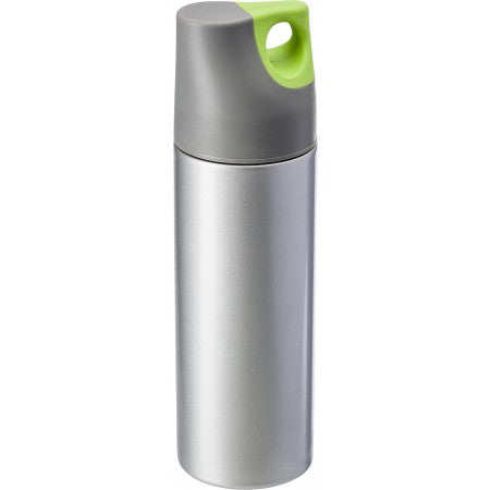 Double walled, leak-proof, thermos flask (500ml), lime