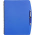 A4 Wire bound notebook and ballpen, blue - BRANIO
