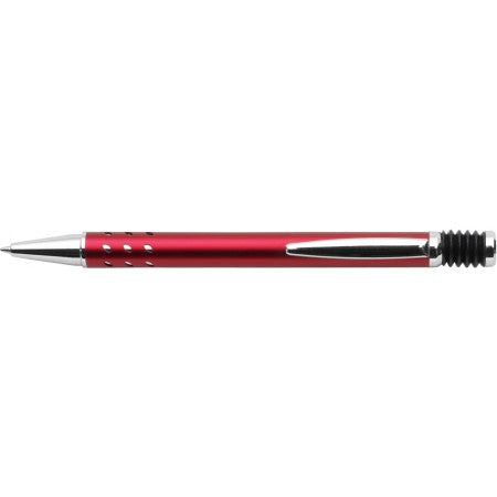 Aluminium ballpen, red