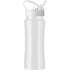 Stainless steel drinking bottle, white
