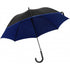Umbrella which opens automatically., blue