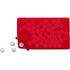 Rectangular mint card, red