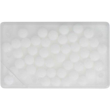 Rectangular mint card, neutral