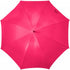 Automatic neon nylon (190T) storm proof umbrella, fluor red