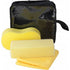 Three piece car wash set., yellow