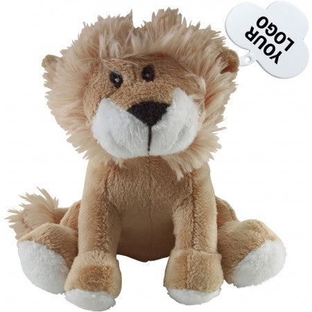 Soft toy lion, brown