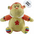 Plush toy animals, yellow