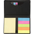 Card case with sticky tabs, black