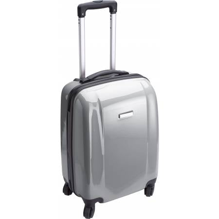 Trolley with four spinner wheels., grey